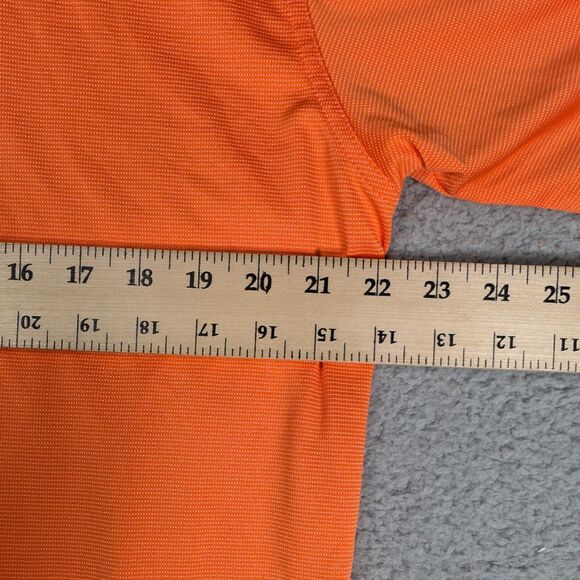 Callaway Polo Mens Size Large Orange Performance Golf Polo Opti-Dri - Picture 7 of 7